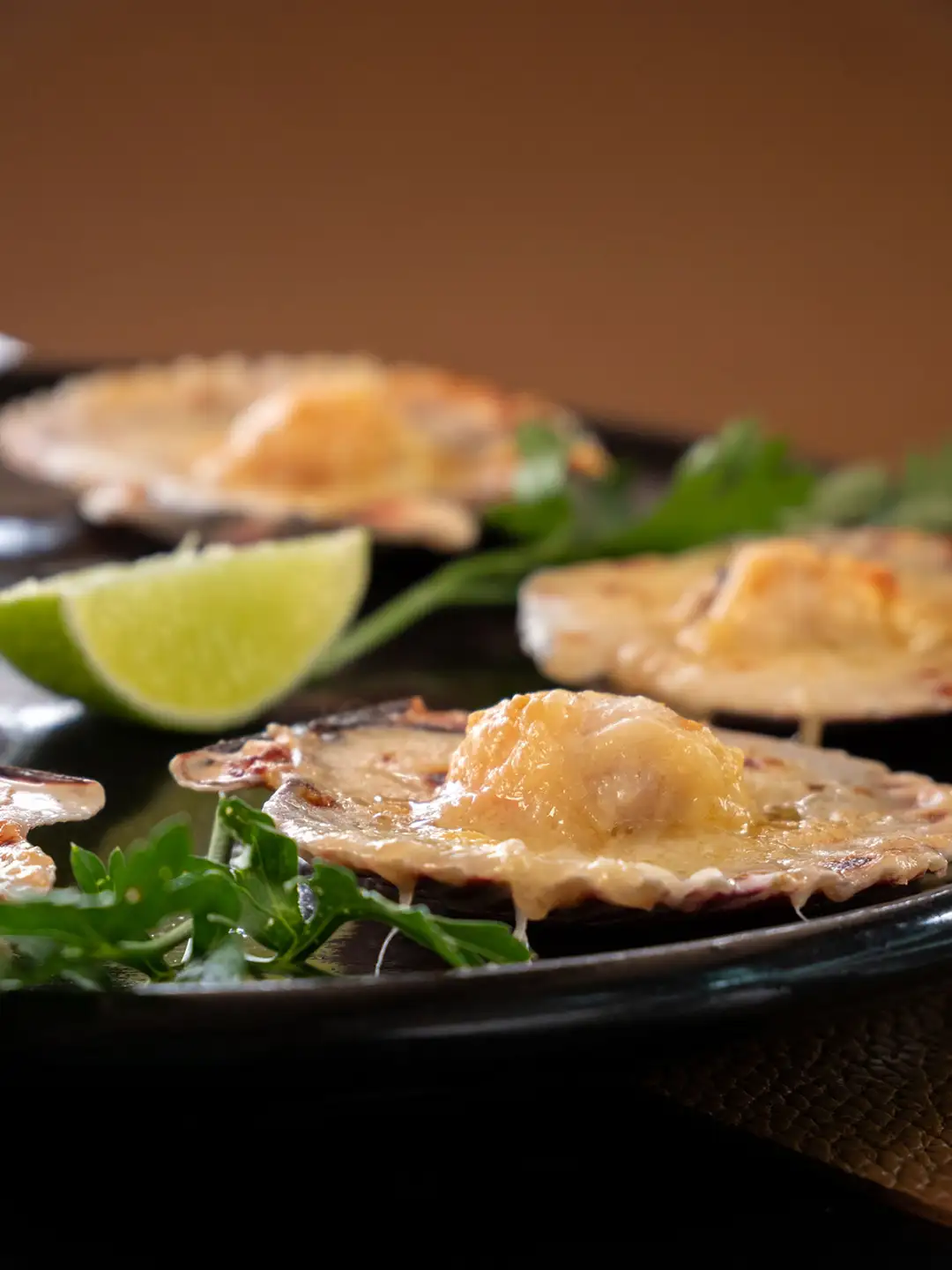 Conchitas a la parmesana