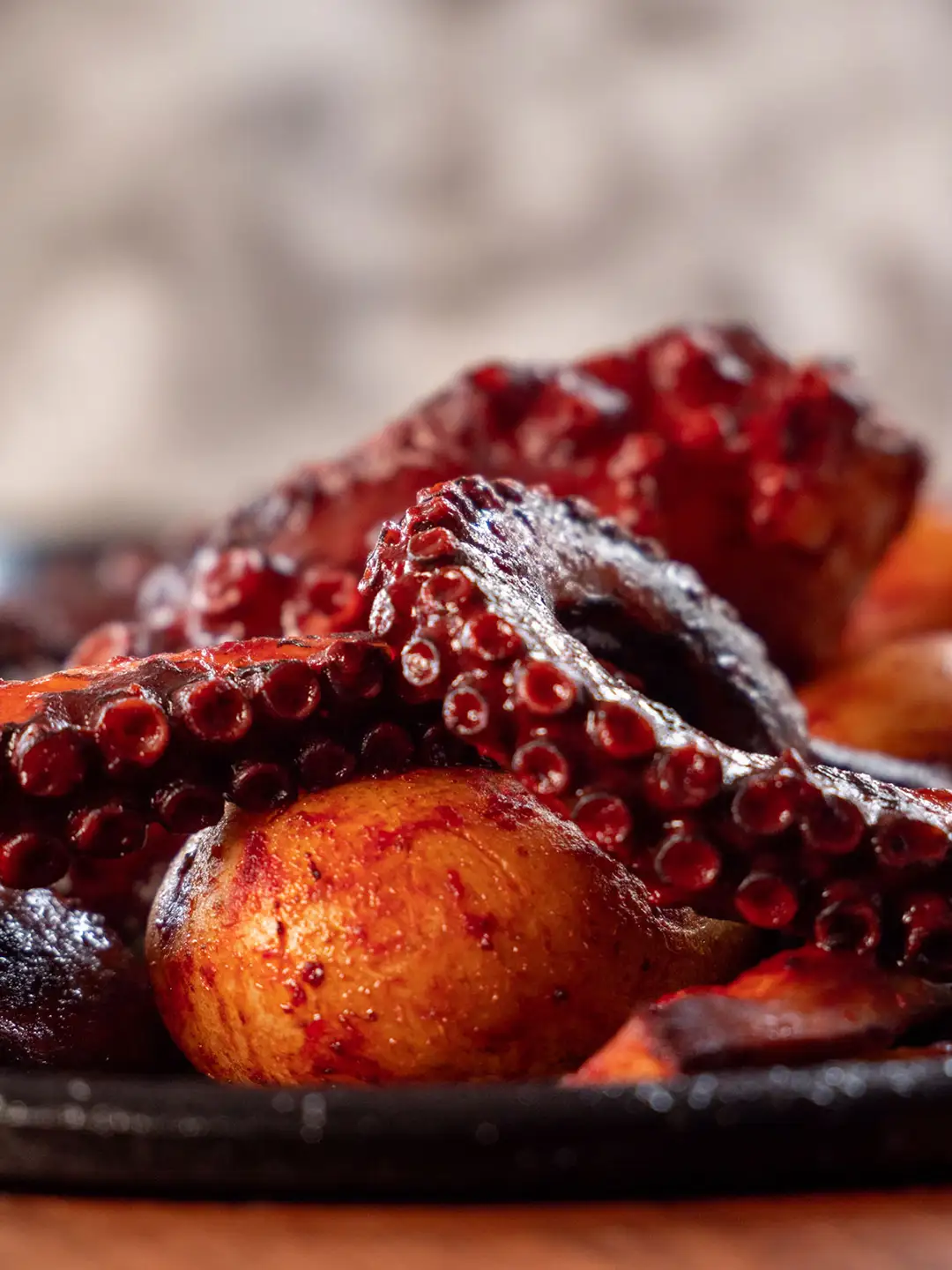 Plancha de Pulpo.