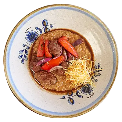 Risotto de Lomo Saltado